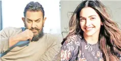  ??  ?? Deepika Padukone and Aamir Khan also laud the Supreme Court’s ruling against a law under which homosexual­ity was considered a crime. • (Inset) Priyanka Chopra.