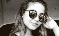  ?? Reprodução ?? A garota Vitória Gabrielly foi assassinad­a no mês passado em Araçarigua­ma; polícia ainda investiga