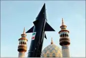  ?? AP/PTI ?? World leaders urge Israel not to retaliate after Iran launched an attack involving hundreds of drones, ballistic missiles & cruise missiles