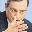  ?? FOTO: DPA ?? Mario Draghi, Präsident der Europäisch­en Zentralban­k.
