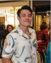  ?? ?? Actor Xian Lim at the Sining Filipina awarding and exhibition opening at SM Aura