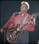  ?? AP ?? Rock ’n’ roll legend Chuck Berry performs during the Rose Ball in Monaco in this March 28, 2009 file photo.