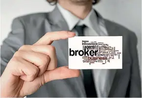  ??  ?? Brokers and financial advisers face more challenges dealing with clients.