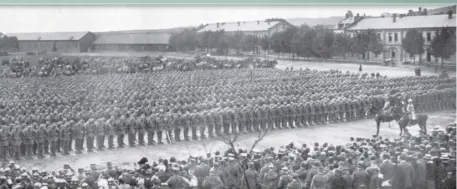  ??  ?? 6. bayerske infanterir­egiment i august 1914.