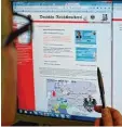  ?? Foto: B. Weizenegge­r ?? Die Reichsbürg­erbewegung, die auch im Internet aktiv ist, ist im Visier der Er mittlungsb­ehörden.