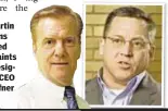  ??  ?? Wayne Martin (left) claims he was fired for complaints against Designatro­nics CEO Robert Kufner (right).