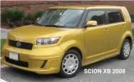  ??  ?? SCION XB 2008