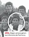  ??  ?? JOYA. Diego Lainez jugó en las inferiores de Pachuca.