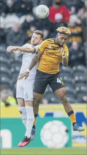  ?? PICTURE: TONY JOHNSON ?? NEEDS HELP: Hull City forward Mallik Wilks has scored five goals in 17 games for the Tigers – but the rest of the squad have managed just 13 between them in the same period.