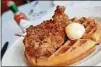  ?? CITY KITCHEN COURTESY OF SOUTH ?? Chicken and waffles at South City Kitchen.