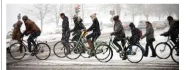  ?? FOTO RR ?? Heeft u al aan uw (fiets)winterband­en gedacht?