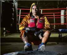  ??  ?? Marcão foi campeão brasileiro e sul-americano de boxe antes de trabalhar como segurança da equipe do São Paulo