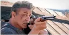  ??  ?? Sly Stallone’s at it again in Rambo: Last Blood.