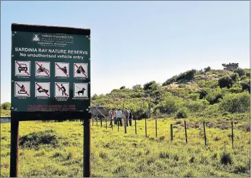  ?? Picture: EUGENE COETZEE ?? BEAUTIFUL AREA: The area in which the proposed sand mining near Schoenmake­rskop will take place