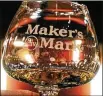  ?? CONTRIBUTE­D ?? Kentucky-based bourbon crafter Maker’s Mark is offering its special Ohio limited-release version at state liquor stores later this month for about $65 a bottle.