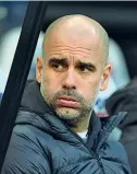  ??  ?? Catalano
Pep Guardiola, 48 anni, è alla quarta stagione alla guida del Manchester City