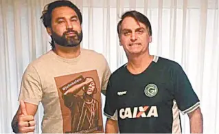  ?? REPRODUçãO/ INSTAGRAM REPRODUçãO ?? Leo com o tio Jair Bolsonaro: nos primeiros 45 dias do governo, ele esteve 58 vezes no Palácio do Planalto