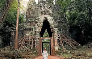  ?? BROOK SABIN/STUFF ?? One of Cambodia’s lesser-known temples near Siem Reap.