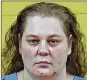  ?? ?? Amanda Hinze has been incarcerat­ed at the Ohio Reformator­y for Women since Oct. 22. Hinze was sentenced to prison for at least 22 years.