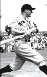  ?? (AP file photo) ?? On June 21, 1939, the New York Yankees announced the retirement of Lou Gehrig, seen here in a 1937 game, based on the report that he had amyotrophi­c lateral sclerosis.