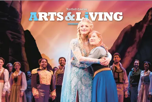  ?? MATTHEW MURPHY/DISNEY ?? Caroline Bowman, left, stars as Elsa and Lauren Nicole Chapman, right, plays Anna in the national tour of“Frozen,”coming to The Bushnell Feb. 8-18.