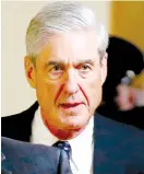  ?? (Joshua Roberts/Reuters) ?? ROBERT MUELLER