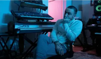  ?? Christian Weber ?? Mac Miller in 2018 while working on albums “Swimming” and “Circles.”