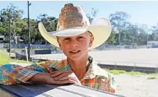  ?? PHOTO: MATTHEW PURCELL ?? ON TOP: Maggie Gallaway has been crowned the 2018 NRA Junior Rodeo Princess.