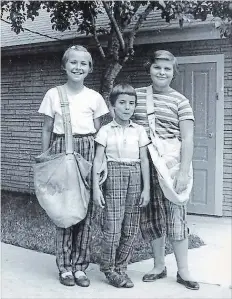  ??  ?? Maryanne Szuck, right, was a Record carrier in the early 1960s.