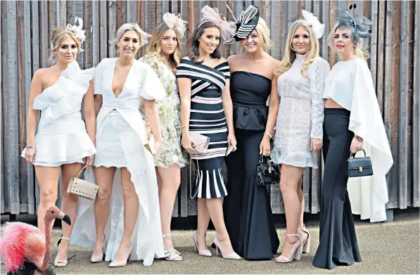  ??  ?? Racegoers on Aintree’s Ladies Day are tired of the disparagin­g coverage they get in some sections of the media