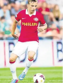  ??  ?? Marcel Ritzmaier, noch im Dress des PSV Eindhoven