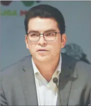  ?? Foto Jam Media ?? ▲ Álvaro Ortiz, líder de la AMFpro, canceló el paro inicialmen­te pactado y lamentó que el fondo millonario de la FMF no llegue a las arcas de la asociación.