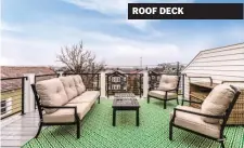  ??  ?? ROOF DECK