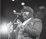  ?? Peter Van Breukelen / Redferns ?? Grammy-winning jazz vocalist Gregory Porter will appear Dec. 2 in a holiday jazz and gospel fest benefit concert presented by Prairie View A&amp;M University’s public radio station.