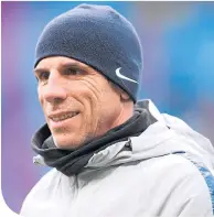  ??  ?? Chelsea assistant coach Gianfranco Zola