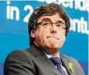  ??  ?? Der ehemalige Regionalch­ef Carles Puigdemont. Foto: dpa