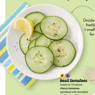 Lemon-Pepper Cucumbers