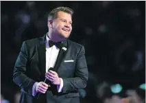  ?? MATT SAYLES/THE ASSOCIATED PRESS ?? James Corden’s late-night talk show has performed better than original expectatio­ns, attracting both admiring celebritie­s and an appreciati­ve audience.