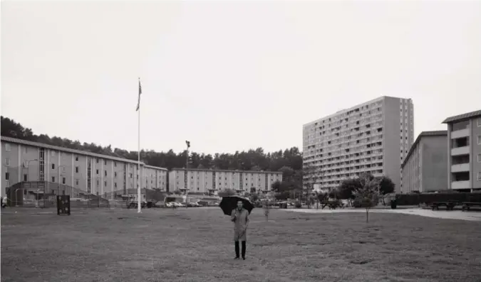  ?? FOTO: FRANK HESJEDAL ?? Loddefjord er ett av stedene som blir nevnt i Øyvind Holens nye bok, «Getto». Musiker John Olav Nilsen (bildet) bidro til å sette bydelen på kartet på slutten av 2000-tallet.