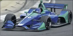  ??  ?? Alonso has already tested the new-spec Indycar aero last year