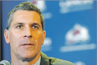  ?? AP PHOTO ?? Before getting hired as the new head coach of the National Hockey League’s Colorado Avalanche, Jared Bednar spent 10 years in hockey’s minor leagues as a player and another 14 there as a coach.