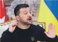  ?? ?? DELUSO Volodymyr Zelensky, 46 anni, presidente ucraino