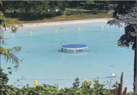  ?? Lori Van Buren / Times Union ?? Repairs on the Lincoln Park pool, seen here on July 2, have been completed and the pool was to reopen Tuesday.