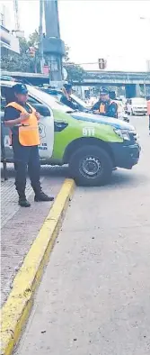  ??  ?? Operativo. Un control vehicular realizado esta semana por la Policía Bonaerense en Vicente López.
