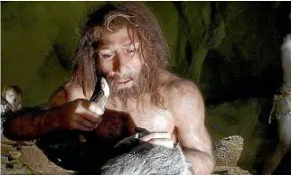  ?? PHOTO: REUTERS ?? European interbreed­ing with Neandertha­ls might be behind the way humans react to cold viruses.