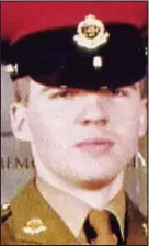  ??  ?? Killed: Corporal Paul Long, 24