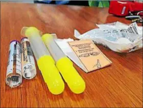  ?? DIGITAL FIRST MEDIA FILE PHOTO ?? The state and Delaware County will be making doses of the opioidover­dose reversing drug Naloxone available to the public.