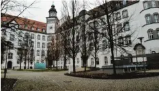  ??  ?? Menschenle­er: In der Akademie für Lehrerfort­bildung in Dillingen finden derzeit keine Lehrgänge statt.