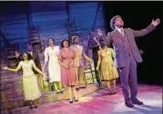 ?? CONTRIBUTE­D BY CASEY GARDNER ?? The cast of “The Color Purple” at Actor’s Express makes a joyful noise in this new production.