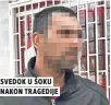  ??  ?? svedok u šoku nakon tragedije